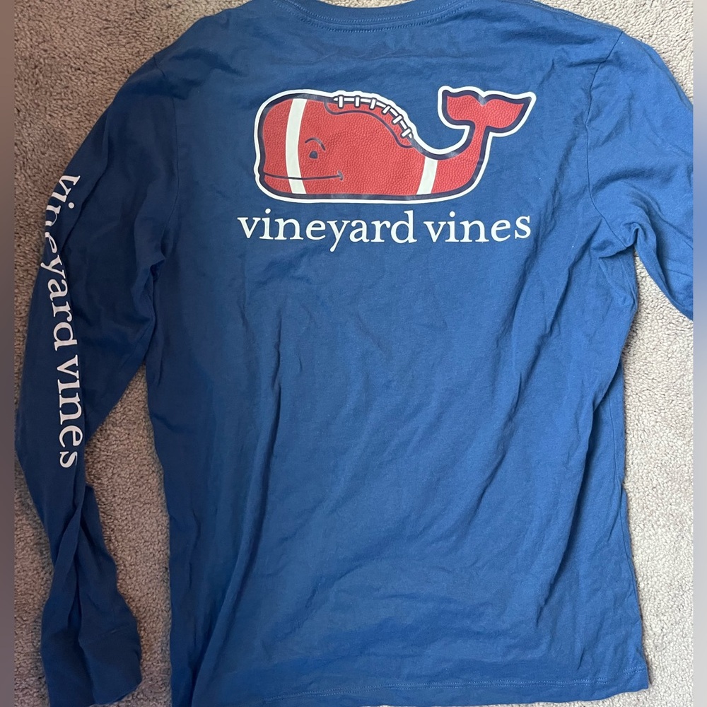 Football Vineyard Vines Long Sleeve